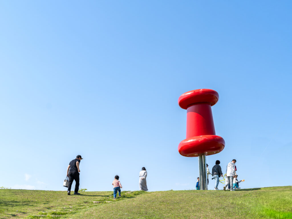 坡州 臨津閣 平和ヌリ公園 記念造形物