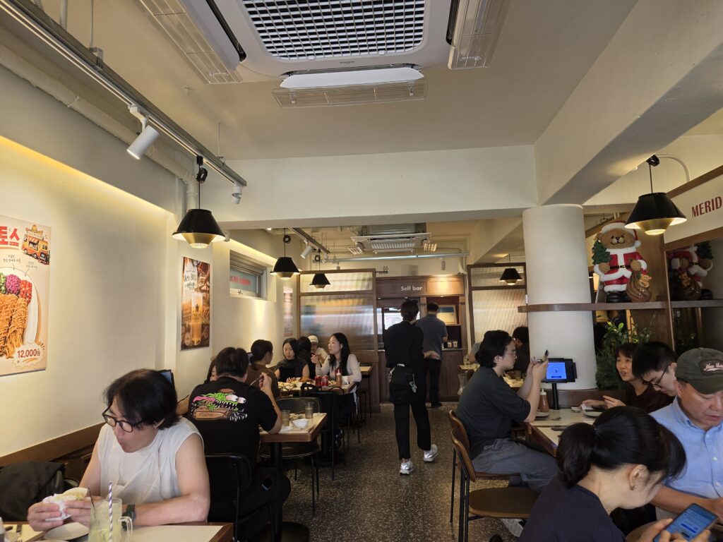 멕시코식당 선유도역점 실내 분위기